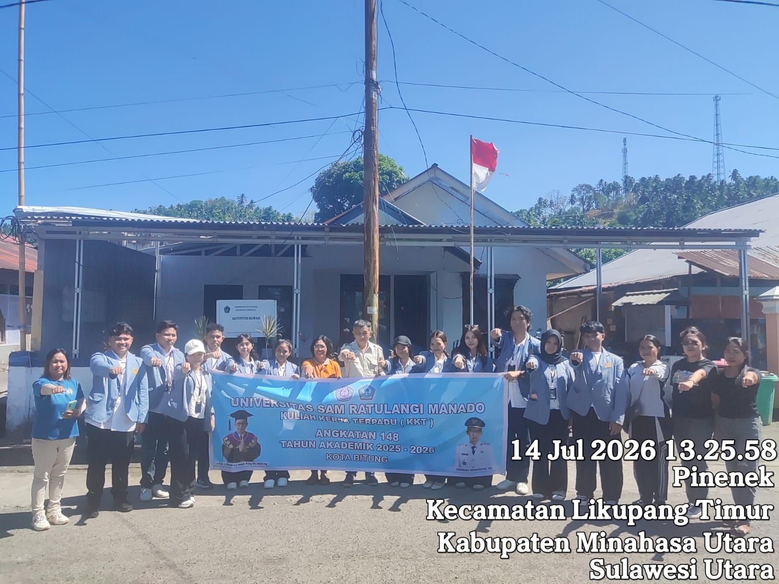 Menu Tempe ke Tangkoko: Kisah Mahasiswa KKT UNSRAT yang Menemukan Kehangatan Warga di Gerbang Surga Wisata Dunia